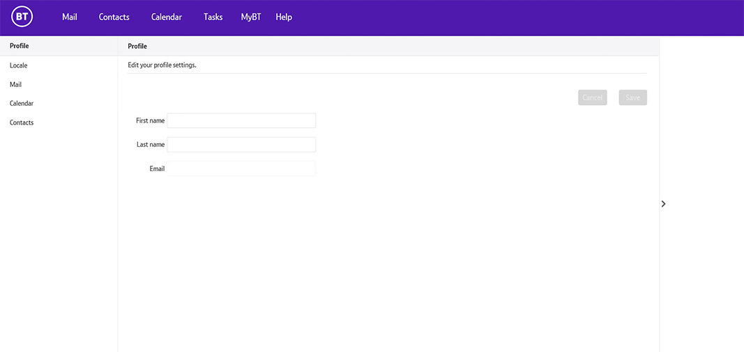 Why can’t my email address have in the display name? BT Help